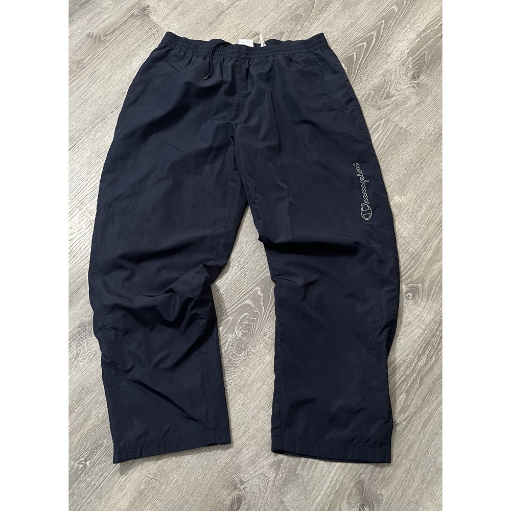 Vintage 90's Champion Windbreaker Essential Baggy Track Pants 36x30